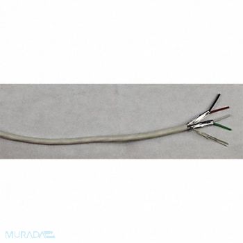 BELDEN Data Cable Plenum 4 Wire Natural 1000ft, 48KR52