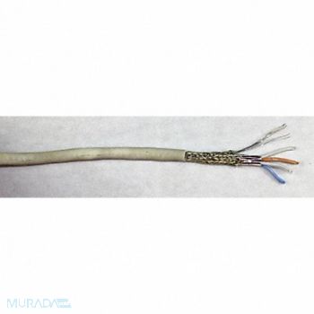 BELDEN Data Cable Plenum 4 Wire Natural 1000ft, 48KR54