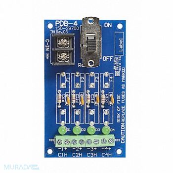 SECURITRON Power Distribution Board PTC 4 Output, 48KT20