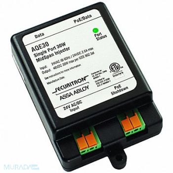 SECURITRON Power Supply Single Port Injector, 48KT26