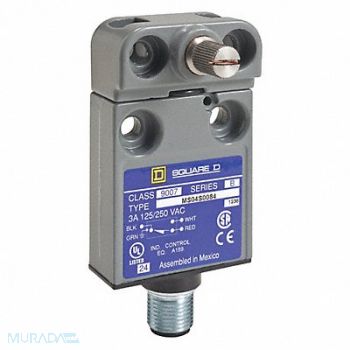 SQUARE D Miniature Limit Switch 240VAC/28VDC, 6HCG7