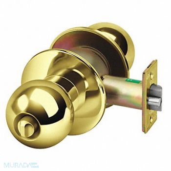 YALE Knob Lockset Mechanical Privacy Grd. 1, 48LW50