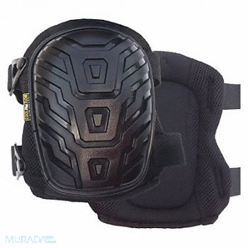 IMPACTO Knee Pads Black Plastic Non-Marring PR, 48LY71