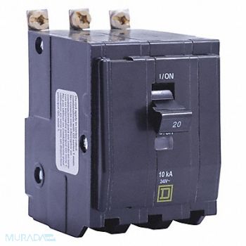 SQUARE D Miniature Circuit Breaker 240V 30A, 48M140