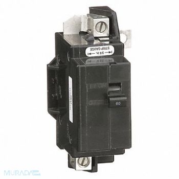 SQUARE D Miniature Circuit Breaker 240V 60A, 48M357