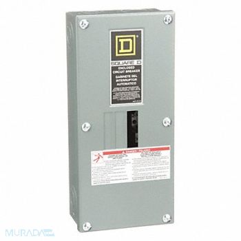 SQUARE D Enclosure Qo Cb 240V 100A Nema 1 Surface, 48M388