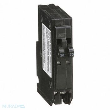 SQUARE D Miniature Circuit Breaker 240V 30/30A, 48M462