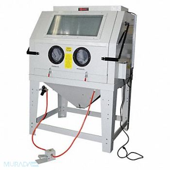 ALLSOURCE Abrasive Blast Cabinet 70inHx47inWx46inD, 48ME53