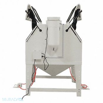 ALLSOURCE Dual Station Abrasive Blast Cabinet, 48ME54