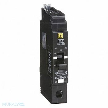 SQUARE D Miniature Circuit Breaker 277V 20A, 48N035