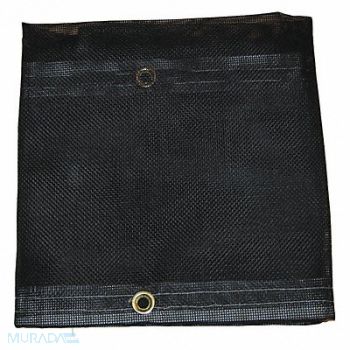 MAURITZON Mesh Tarp 20 x 20 ft Cut Size Brass, 48NV34