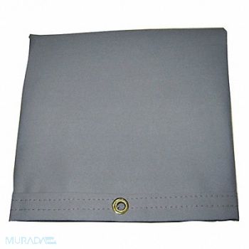 MAURITZON Tarp Gray 10 x 20 ft Cut Size, 48NV91