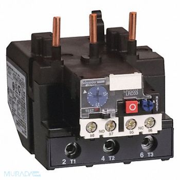 SCHNEIDER ELECTRIC Bimetallic Overload Relay 600V 25A Iec, 48P892