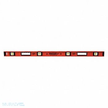 JOHNSON I-Beam Level Number of Vials 4 48 in L, 48PG03