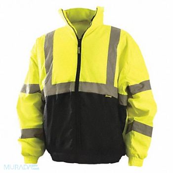 OCCUNOMIX High Visibility Jacket Yellow M, 48PY63