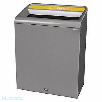 RUBBERMAID COMMERCIAL PRODUCTS Recycle Container Rectangle 45 gal Gray, 48PZ41