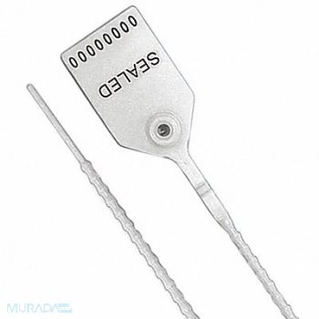 UNIVERSEAL Pull-Tight Seals White Plastic PK100, 55NA63