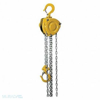 OZ LIFTING PRODUCTS Manual Chain Hoist 3-51/64 in W, 48RD59