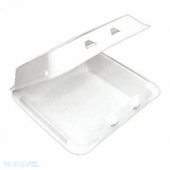 PACTIV Disp Carry-Out Ctnr 9in W WH PK150, 48RD83