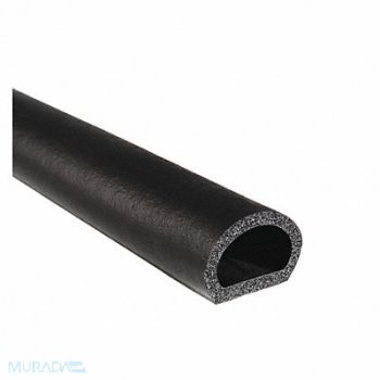 TRIM LOK INC Rubber Seal P-Shaped 0.76 in H 25 ft L, 48RM55