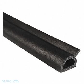 TRIM LOK INC Rubber Seal P-Shaped 0.50 in H 25 ft L, 48RM61