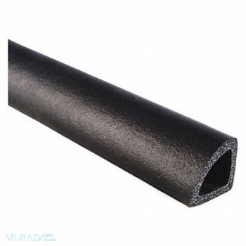 TRIM LOK INC Rubber Seal Triangle 0.625 H 25 ft L, 48RM67
