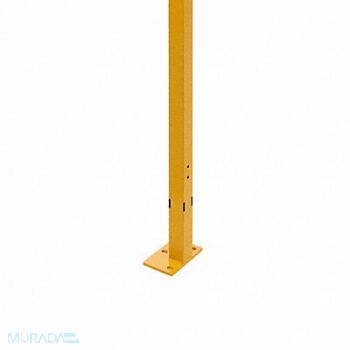 VELOX Slide Door Post 6 ft Yellow, 48RN13