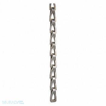 PEERLESS Chain Sash Flat 100 ft 225 lb Weldless, 48RR66