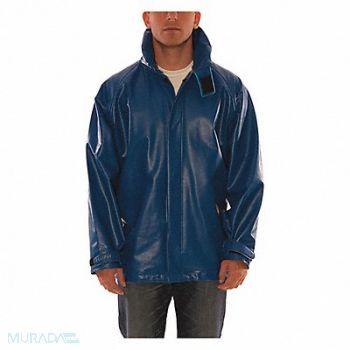 TINGLEY Flame-Resistant Jacket Blue 4XL 32 in L, 48RT41