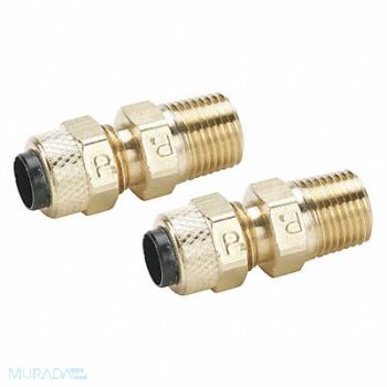 ZURN Compression Fitting 1/8 in Size Brass, 48RX09