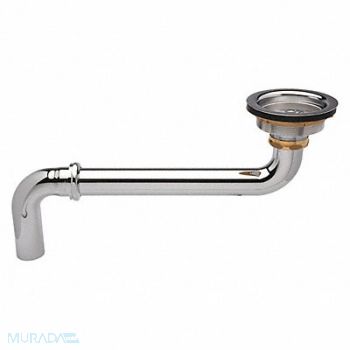 ZURN Sink Drain D 1-1/2 L 3-1/2 Brass, 48RX64