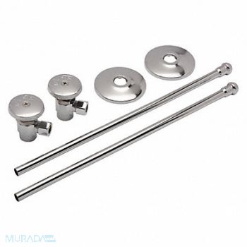 ZURN Angle Supply Stop 2-1/2 in L, 48RX84