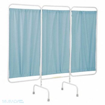 R B WIRE PRODUCTS INC. Privacy Screen 3 Panel 67inH Green, 48RZ02