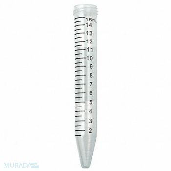 CELLTREAT Centrifuge Tube 15mL Tube Only PK500, 48TD54