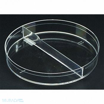 CELLTREAT Petri Dish Polystyrene 14mL 2 Well PK500, 48TD86