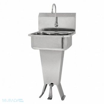 SANI-LAV SaniLav Hand Free Sink Rec 17inx14inx7in, 48TF65