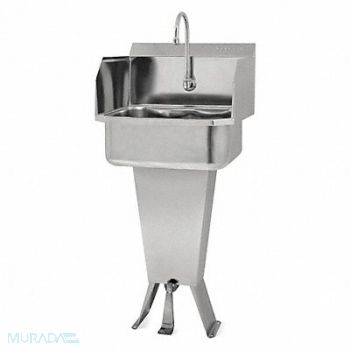 SANI-LAV SaniLav Hand Free Sink Rec 17inx14inx7in, 48TF70