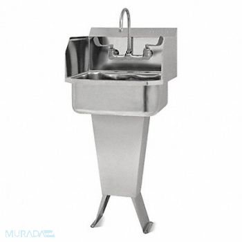 SANI-LAV SaniLav Hand Free Sink Rec 17inx14inx7in, 48TF72