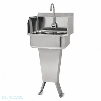 SANI-LAV SaniLav Hand Free Sink Rec 17inx14inx7in, 48TF90