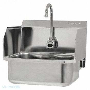 SANI-LAV SaniLav Wall Mnt Sink Rect 17inx14inx7in, 48TG03