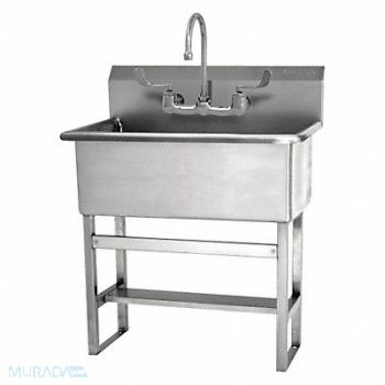 SANI-LAV SaniLav Sink Rect 22inx16-1/2inx10-1/2in, 48TG41