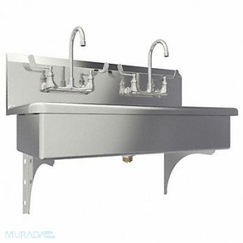 SANI-LAV SaniLav Wash Sta Rect 37inx16-1/2inx8in, 48TG95