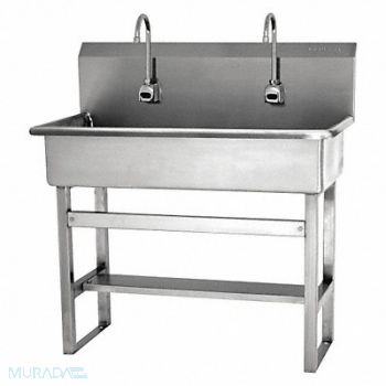 SANI-LAV SaniLav Wash Sta Rect 37inx16-1/2inx8in, 48TH10