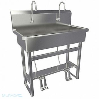 SANI-LAV SaniLav Wash Sta Rect 37inx16-1/2inx8in, 48TH14