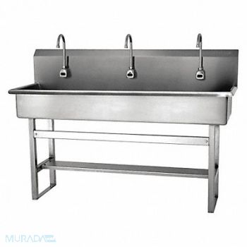 SANI-LAV SaniLav Wash Sta Rect 57inx16-1/2inx8in, 48TH28