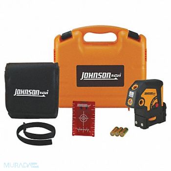 JOHNSON LEVEL TOOL Dot Laser Level Single Number of Beams 5, 48TJ25
