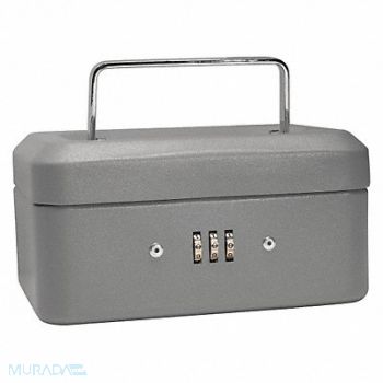 BARSKA Cash Box Compartments 4 2 in H, 48TJ85
