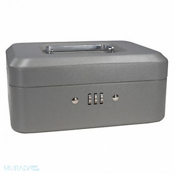 BARSKA Cash Box Compartments 4 2-1/4 in H, 48TJ86