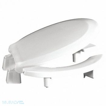 CENTOCO Toilet Seat Round Bowl Open Front White, 48TK95