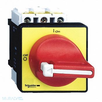 SQUARE D 20A Sw Kit W/4Hole Mtgred/Yellow Oper, 48U425